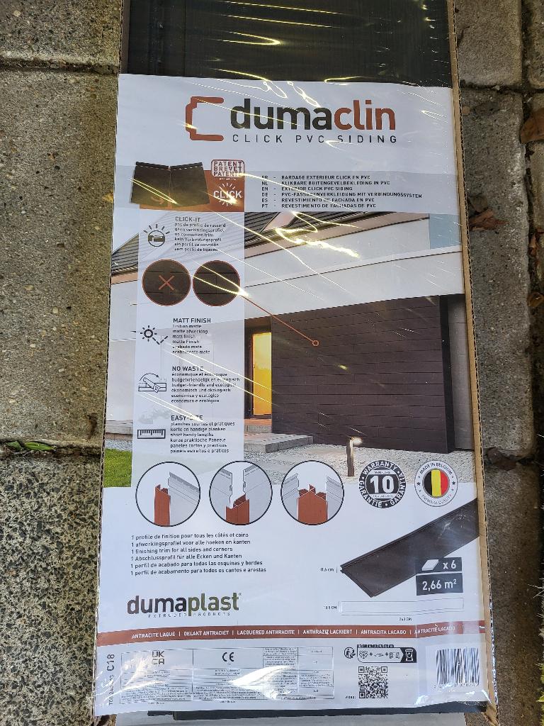 Dumaclin gevelbekleding, Ophalen, Nieuw