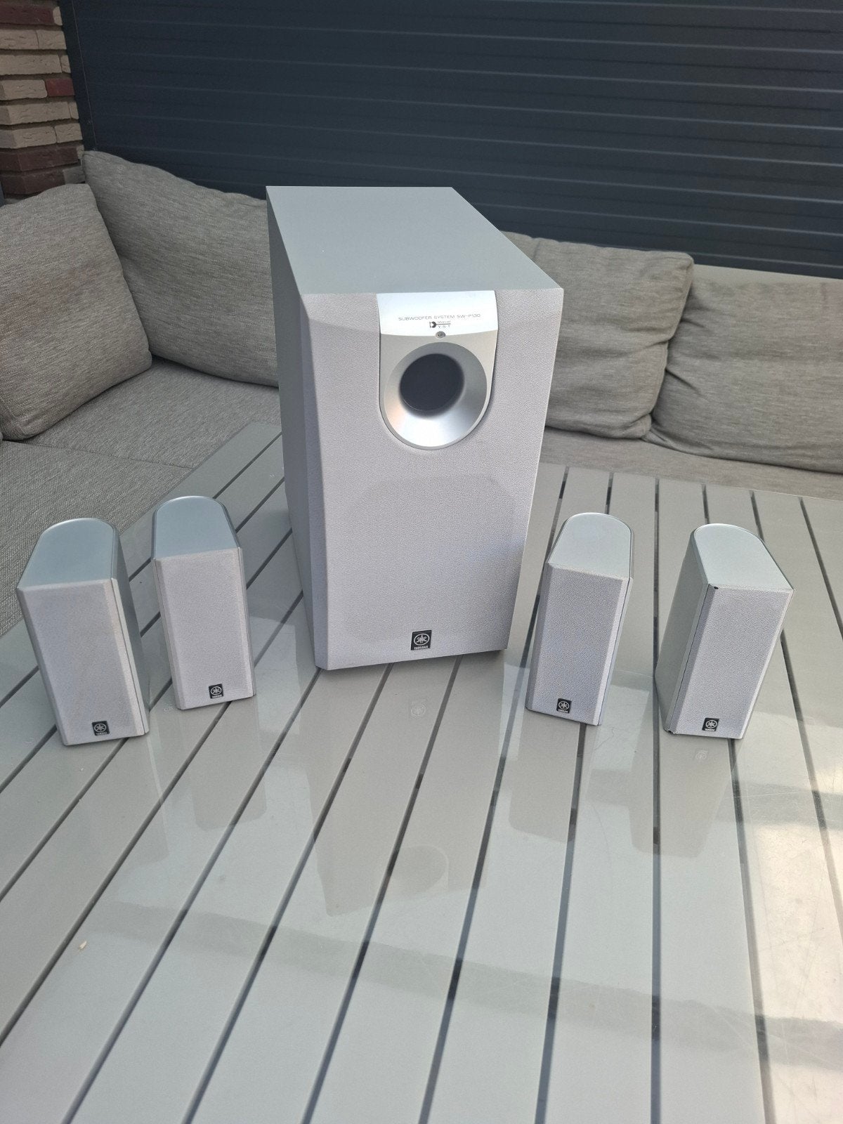 Yamaha SW-P130 5.1 Home Cinema Systeem met Subwoofer ., Overige merken, Gebruikt, 70 watt of meer, Ophalen of Verzenden