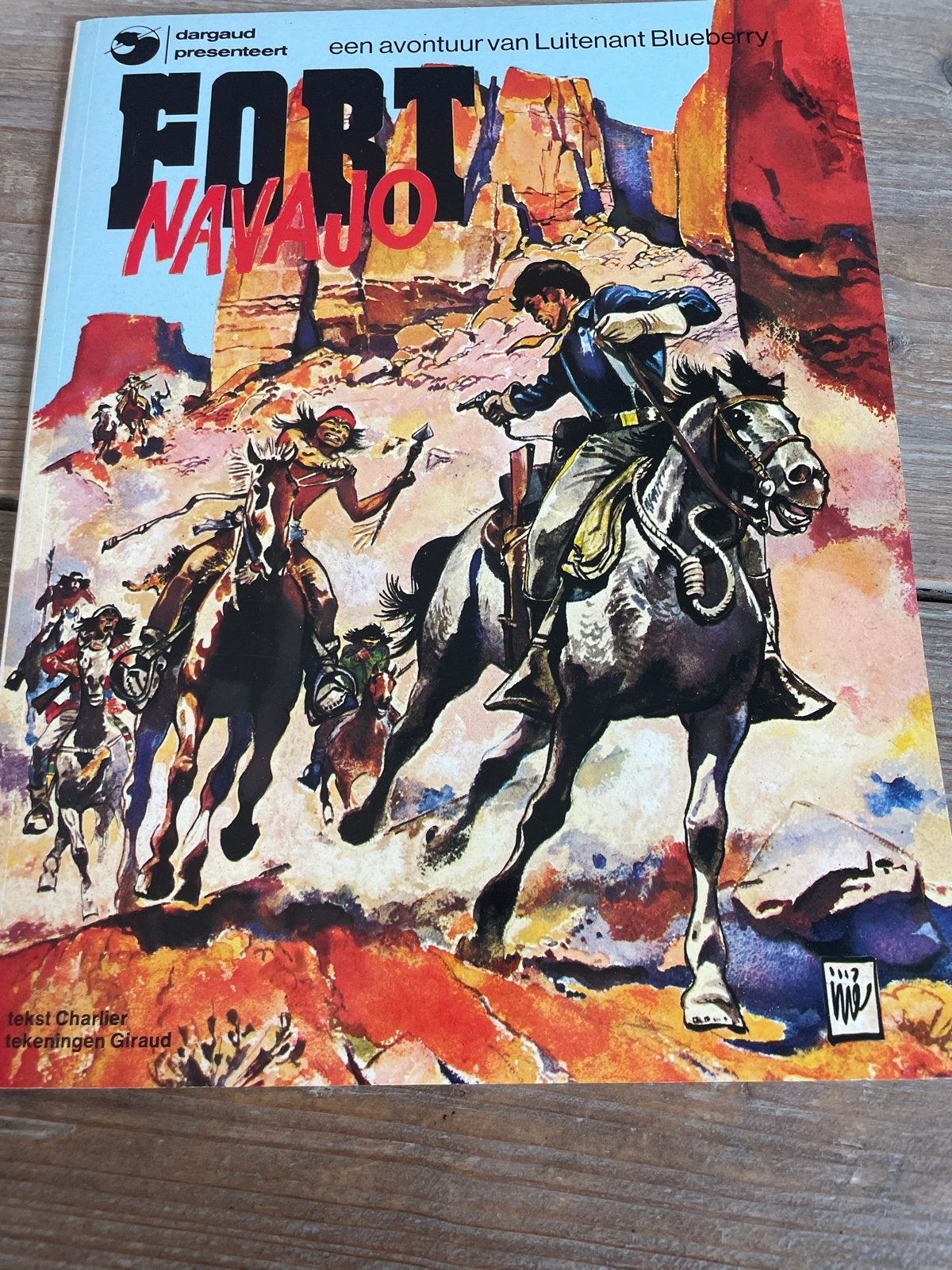 Luitenant Blueberry - Fort Navajo (Dargaud), Boeken, Stripboeken, Eén stripboek, Ophalen of Verzenden, Gelezen