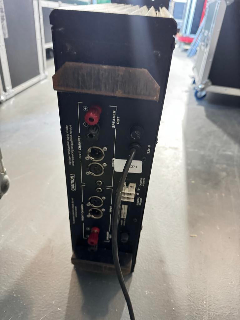 Power Versterker 2x209 Watt - Werking Onbekend, Niet werkend, 120 watt of meer, Stereo, Ophalen