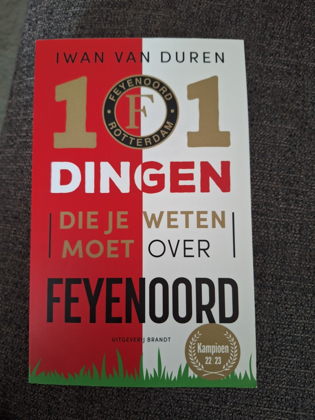 Feyenoord boek: 101 Dingen die je moet weten over Feyenoord, Ophalen of Verzenden, Zo goed als nieuw, Iwan van Duren, Balsport