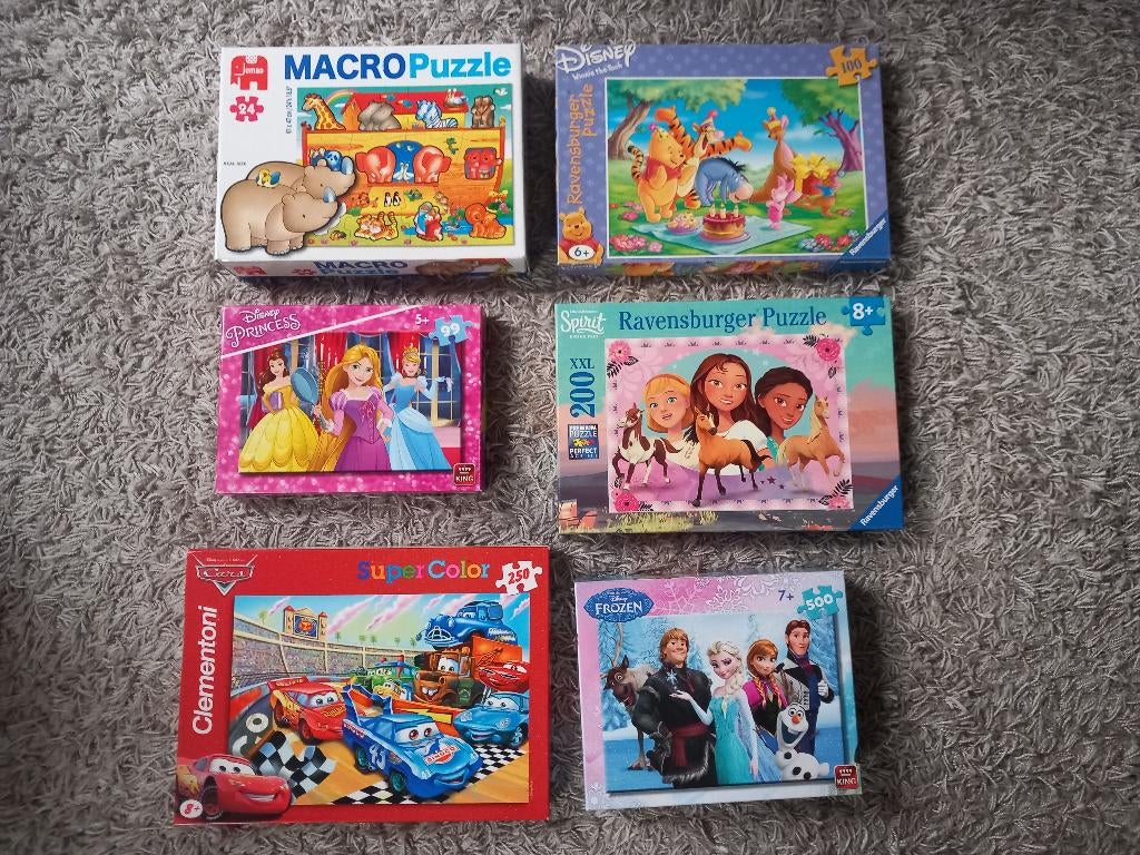Speelgoed puzzels, Ophalen of Verzenden, Meer dan 50 stukjes, Gebruikt, 6 jaar of ouder