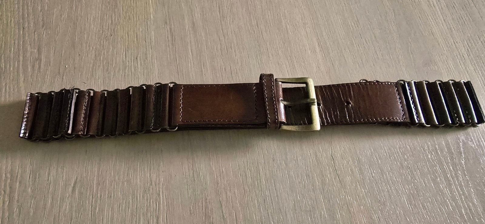 leren riem Bandolera mt 80, Kleding | Dames, 80 tot 90 cm, Tailleriem, Ophalen of Verzenden, Zo goed als nieuw