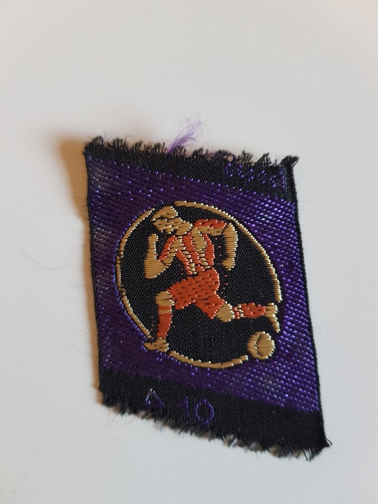 Turmac vintage patch voetbal applicatie, Hobby en Vrije tijd, Verzenden, Gebruikt, Overige applicaties