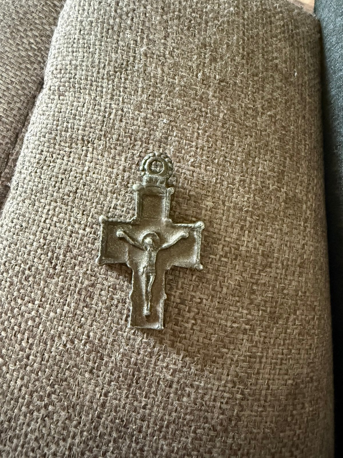 Mooie kettinghanger, kruis, Ophalen of Verzenden, Zo goed als nieuw, Sieraad, Overige religies
