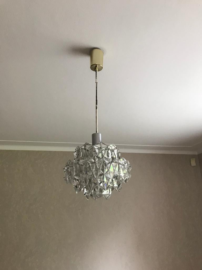 Kinkeldey plafondlamp lamp Regency Hollywood vintage, Ophalen of Verzenden, Glas, Nvt, Minder dan 50 cm