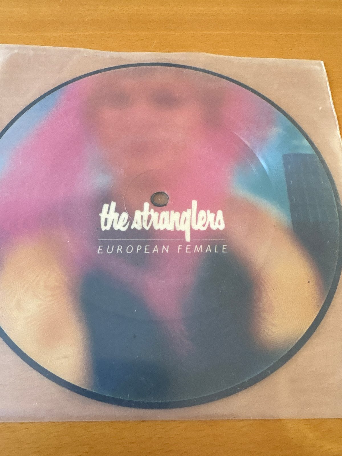 The Stranglers - rare European Female Picture Disc (7 inch), 7 inch, Ophalen of Verzenden, Zo goed als nieuw, Picture disc