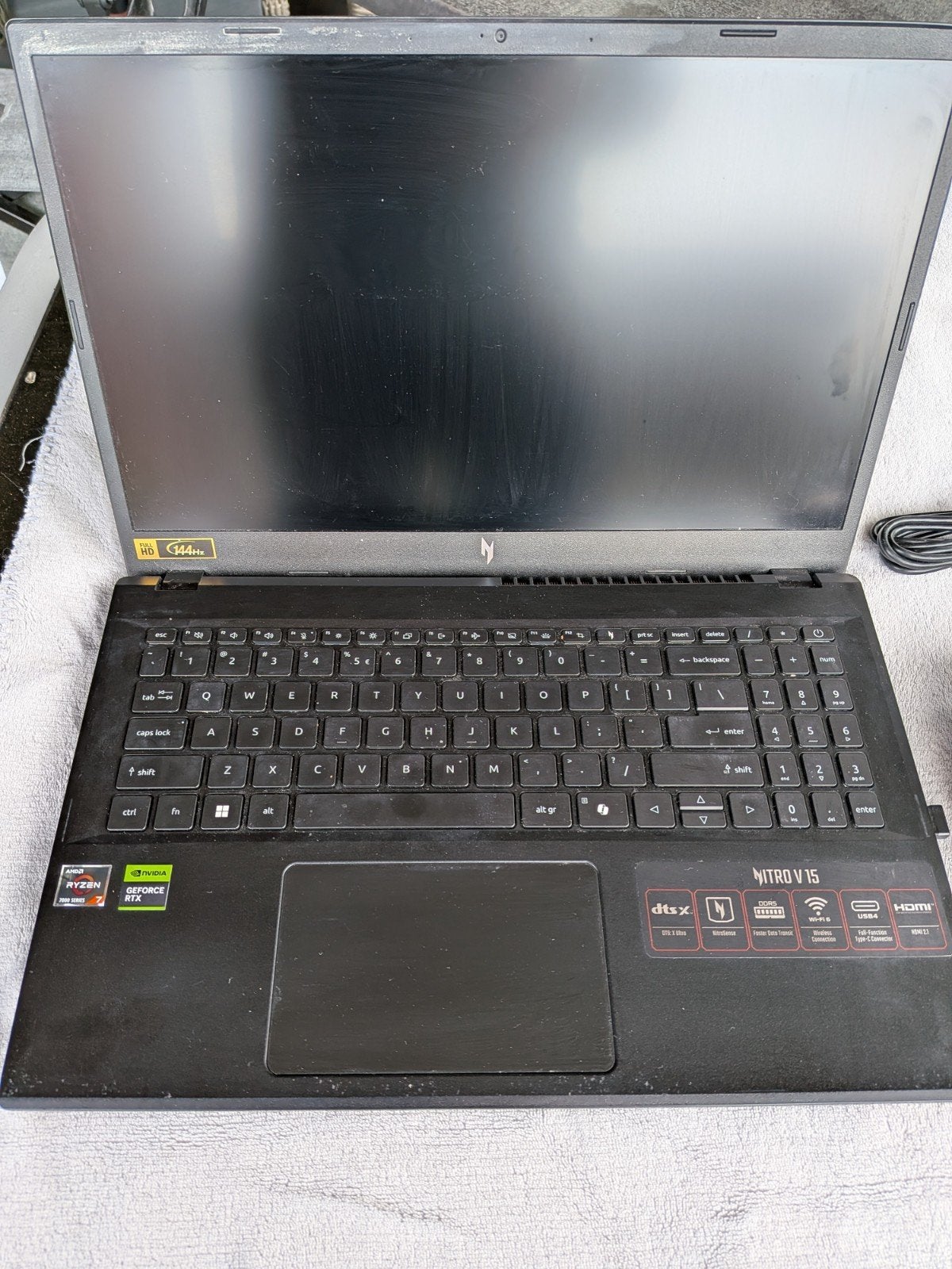 Acer Nitro V15 Gaming Laptop - RTX 4060, Ryzen 7, Ophalen, 15 inch, Gaming