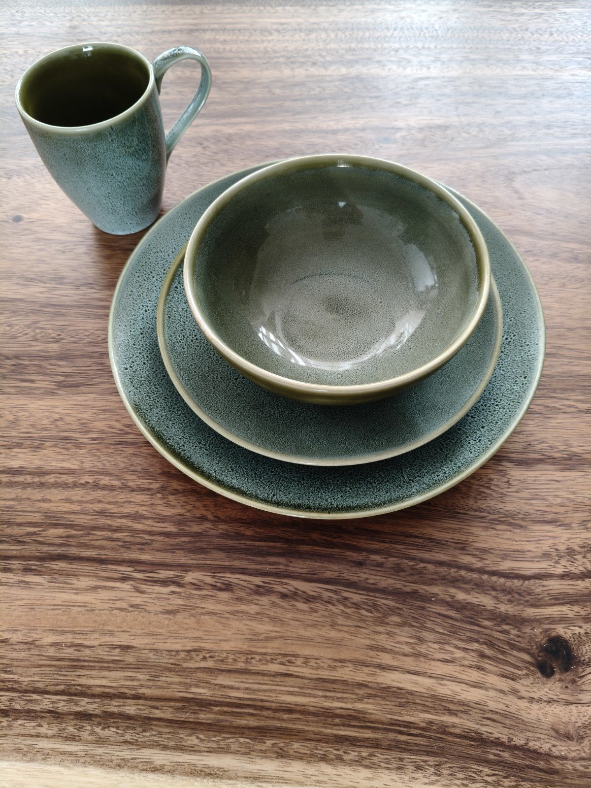 Groen Jay Hill servies, Ophalen, Overige merken, Keramiek, Zo goed als nieuw