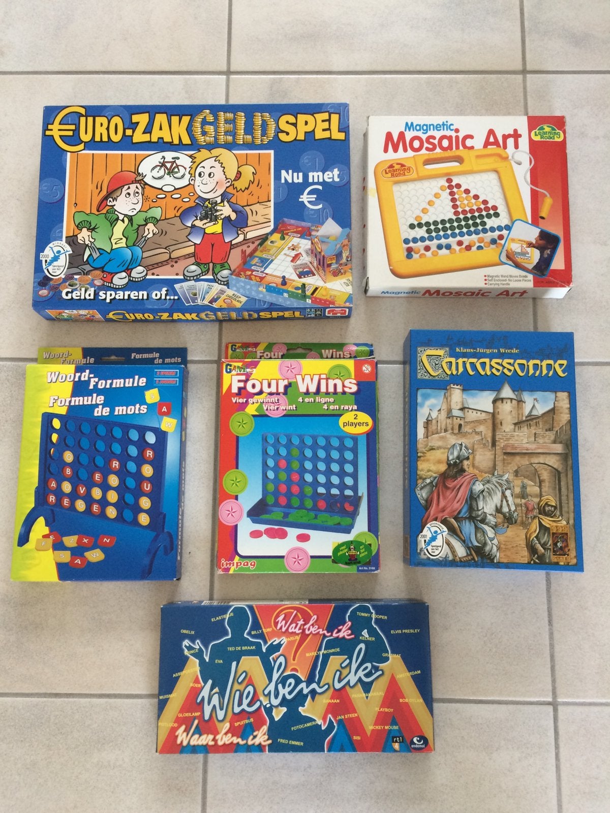 Allerlei spellen, Ophalen, Zo goed als nieuw