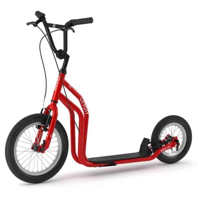 Yedoo City step rood, Fietsen en Brommers, Steps, Ophalen, Zo goed als nieuw, Gewone step