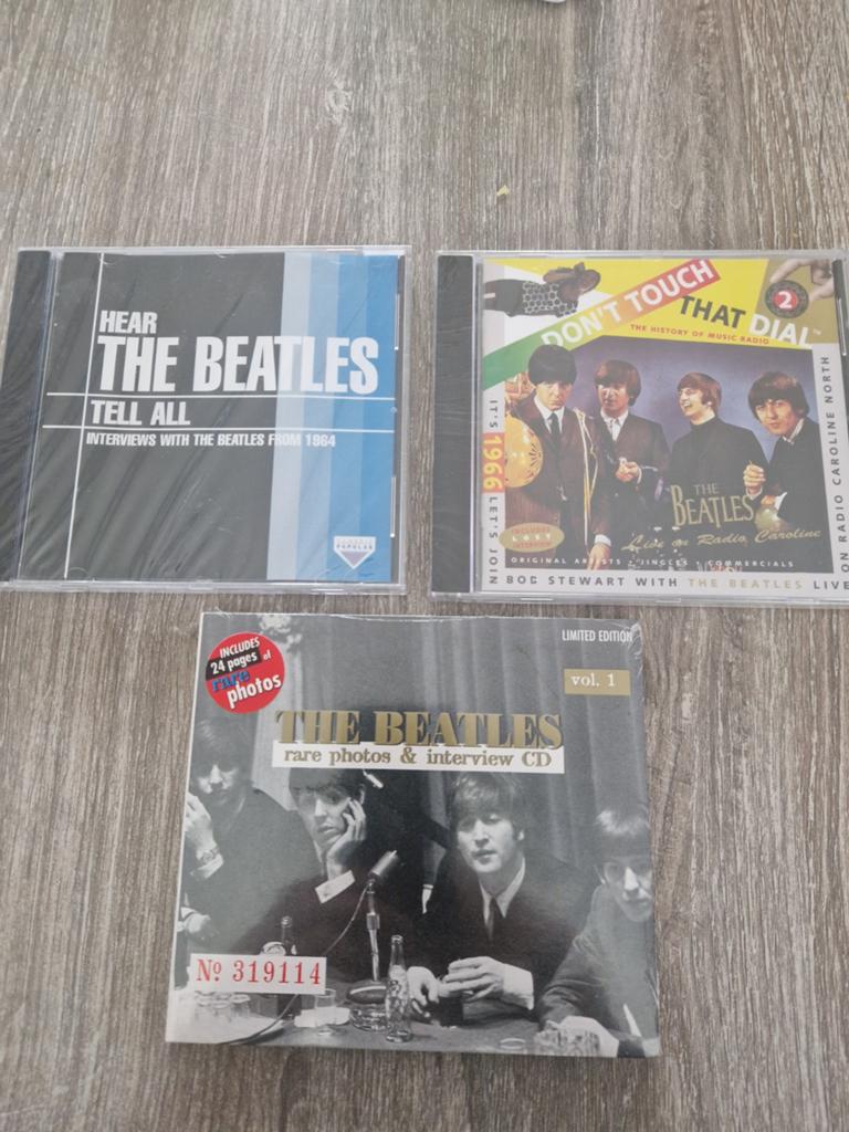 The Beatles 3 CD Collectie: (geseald) Interviews Foto's, Ophalen of Verzenden, 1990 - 1999, Nieuw in verpakking, Boxset