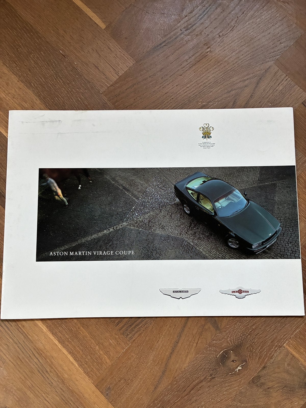 Aston Martin Virage Coupé brochure, Verzenden, Zo goed als nieuw, Overige merken
