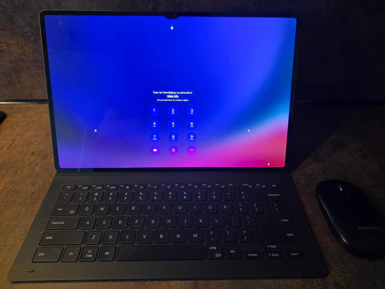 Samsung Galaxy Tab S9 Ultra 256gb met Keyboard Cover en Muis, Gps, Ophalen of Verzenden, Samsung, Galaxy Tab S9 Ultra