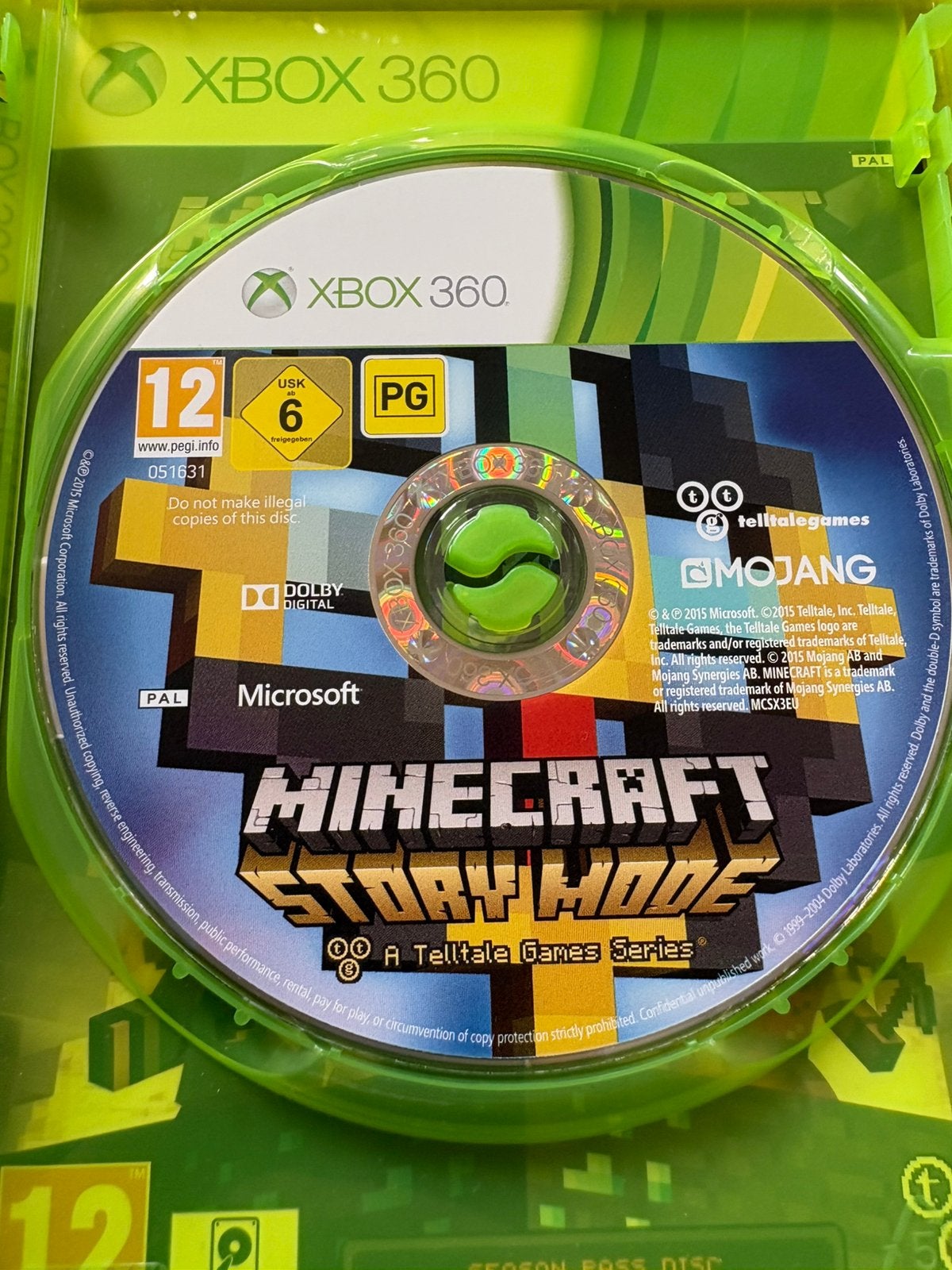 Minecraft Pakket Xbox 360, Avontuur en Actie, Online, Gebruikt, 1 speler