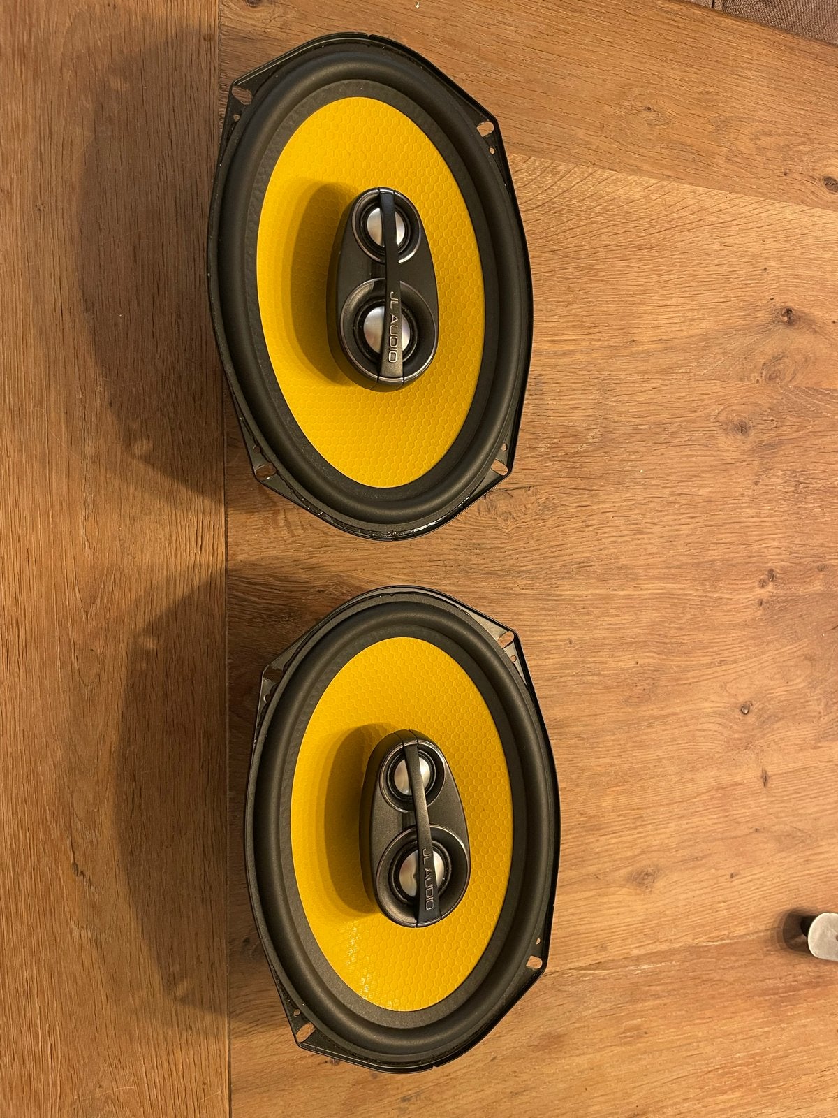 JL Audio C1-690tx 6x9 inch 3-weg hoedenplank speakers, Auto diversen, Ophalen, Gebruikt