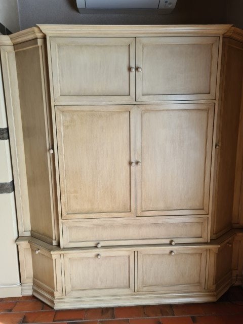 TV kast van MDF hout, Ophalen, 150 tot 200 cm, Zo goed als nieuw, 150 tot 200 cm