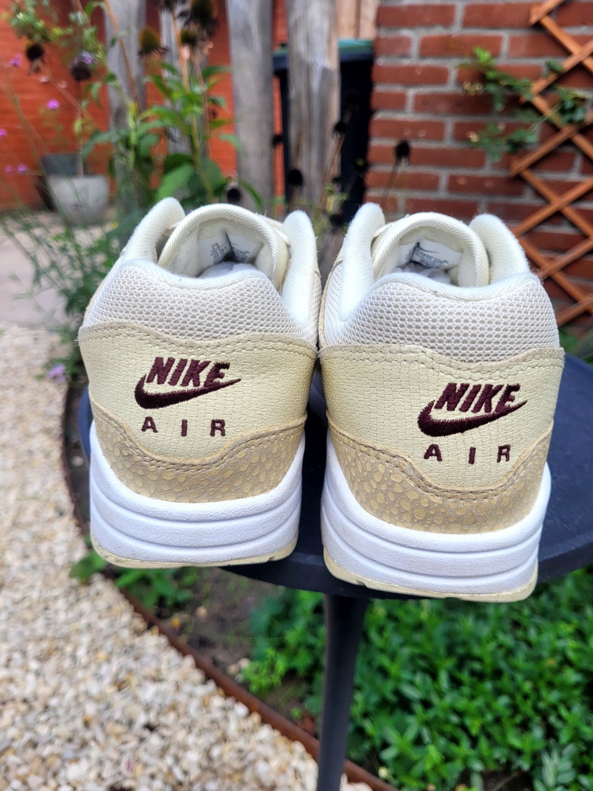 Nike Air Max 1 "Safari Coconut Milk" maat 38,5, Kleding | Dames, ManolaSneakers@gmail.com, 5151AS, Overige kleuren, Nike