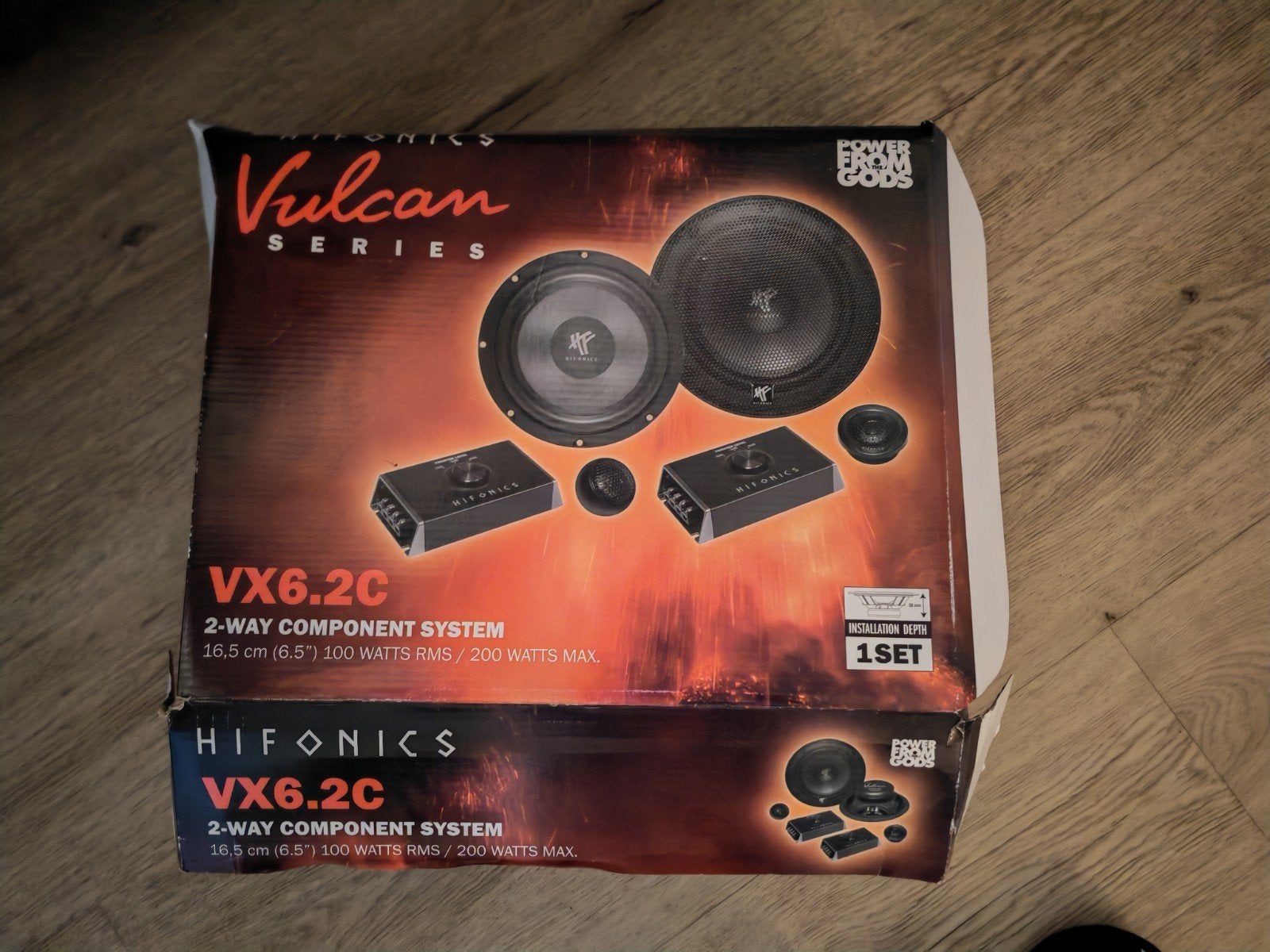 Hifonics Vulcan VX6.2C 2-weg Component Systeem, Ophalen of Verzenden, Nieuw