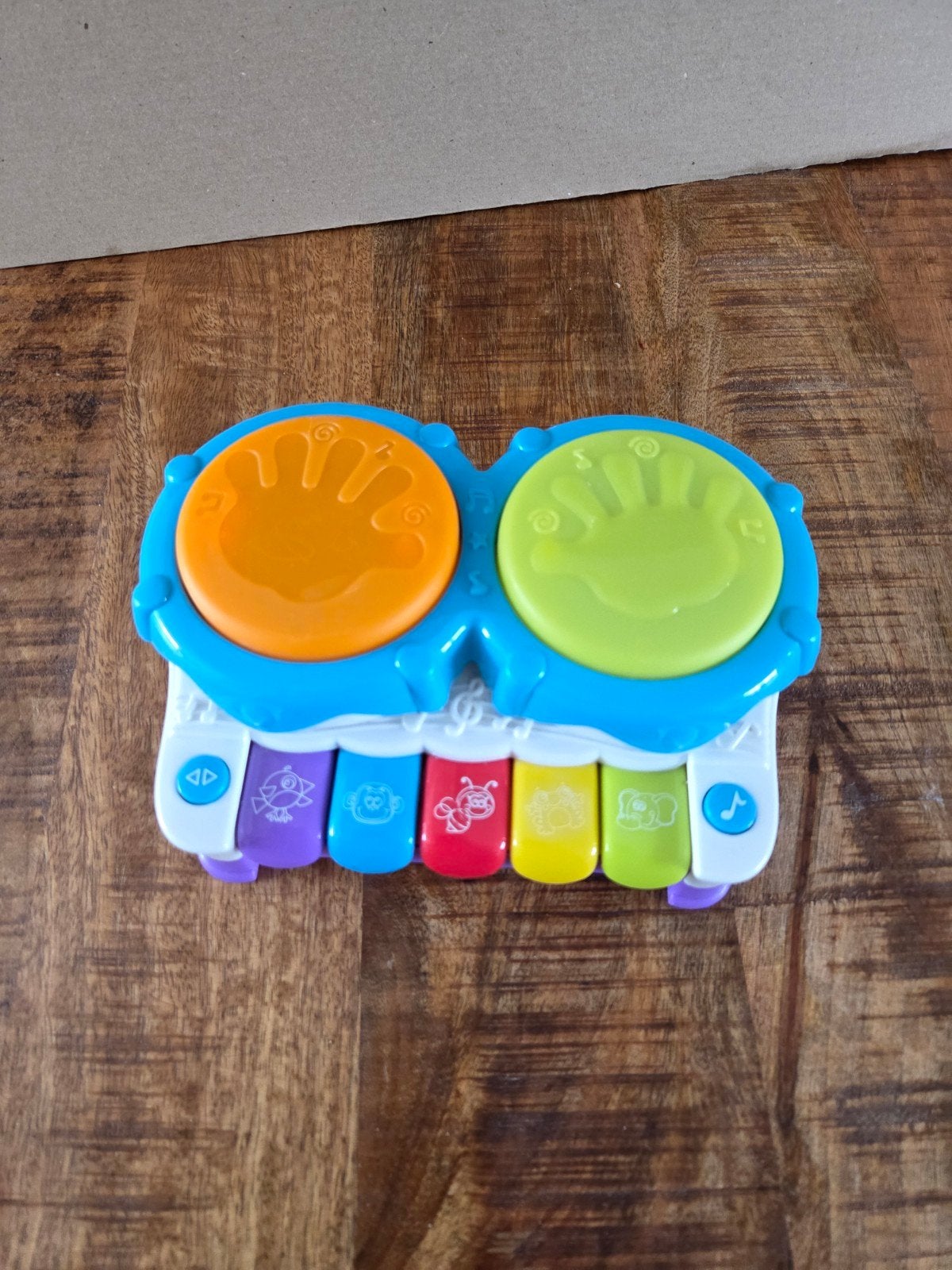 Trommeld, Playgro 2 in 1 Muziekmaker met geluid en licht, Ophalen of Verzenden, Zo goed als nieuw, Speelset, Met licht