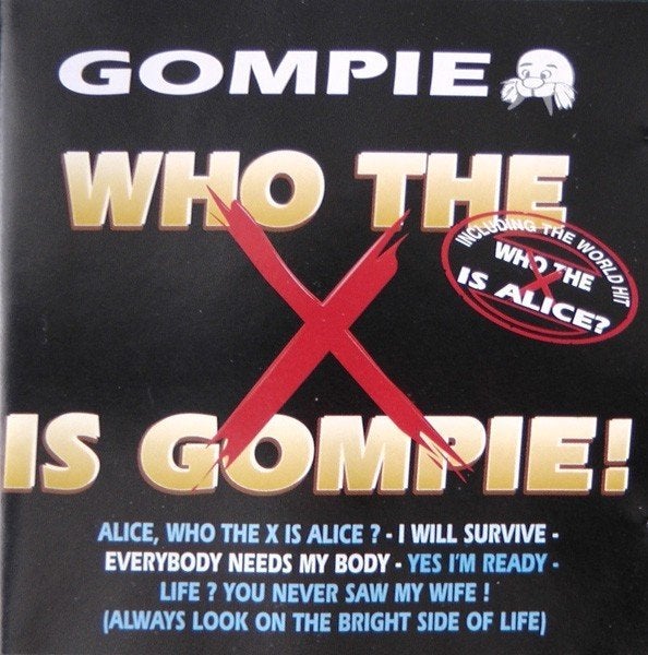 cd van Gompie – Who The X Is Gompie, Verzenden, Zo goed als nieuw