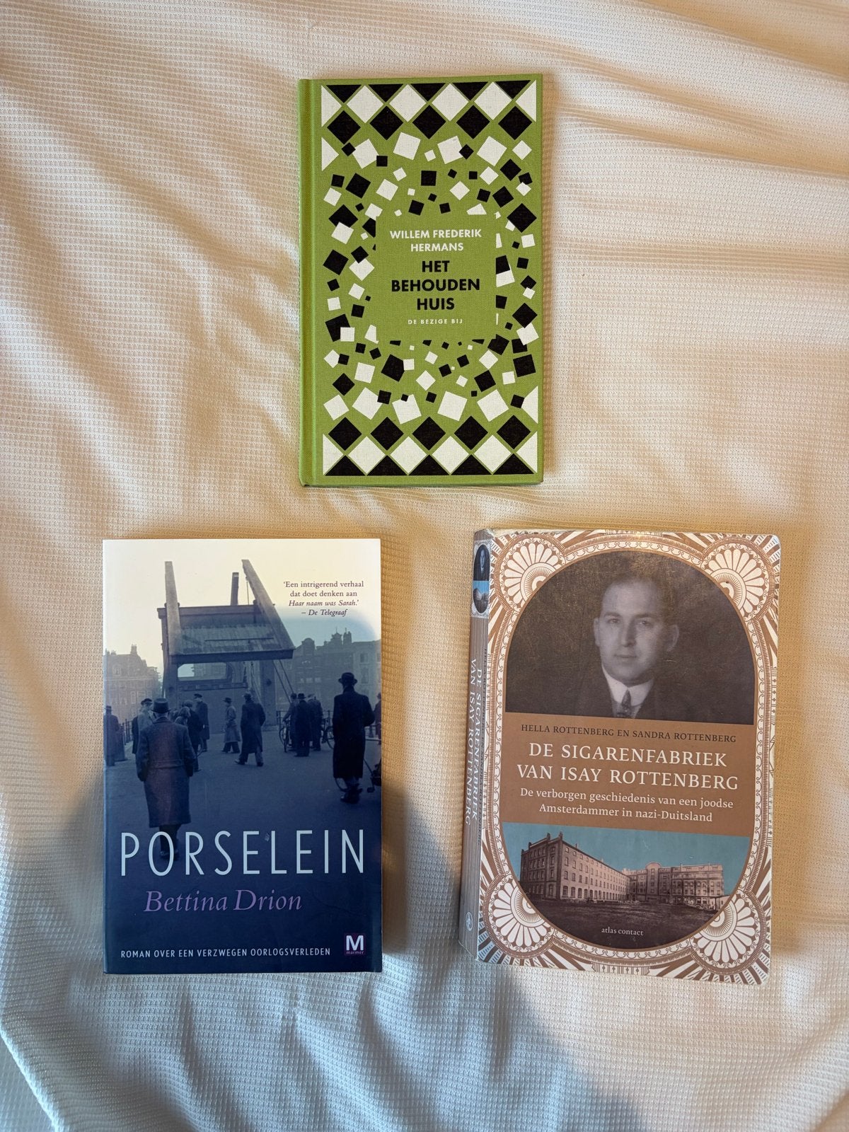 3 historische boeken, Ophalen, Gelezen