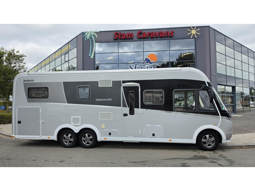 Dethleffs Globetrotter 7850 XLI Premium zeer exclusief!, Caravans en Kamperen, Fiat, Bestuurdersdeur, Diesel, Dethleffs