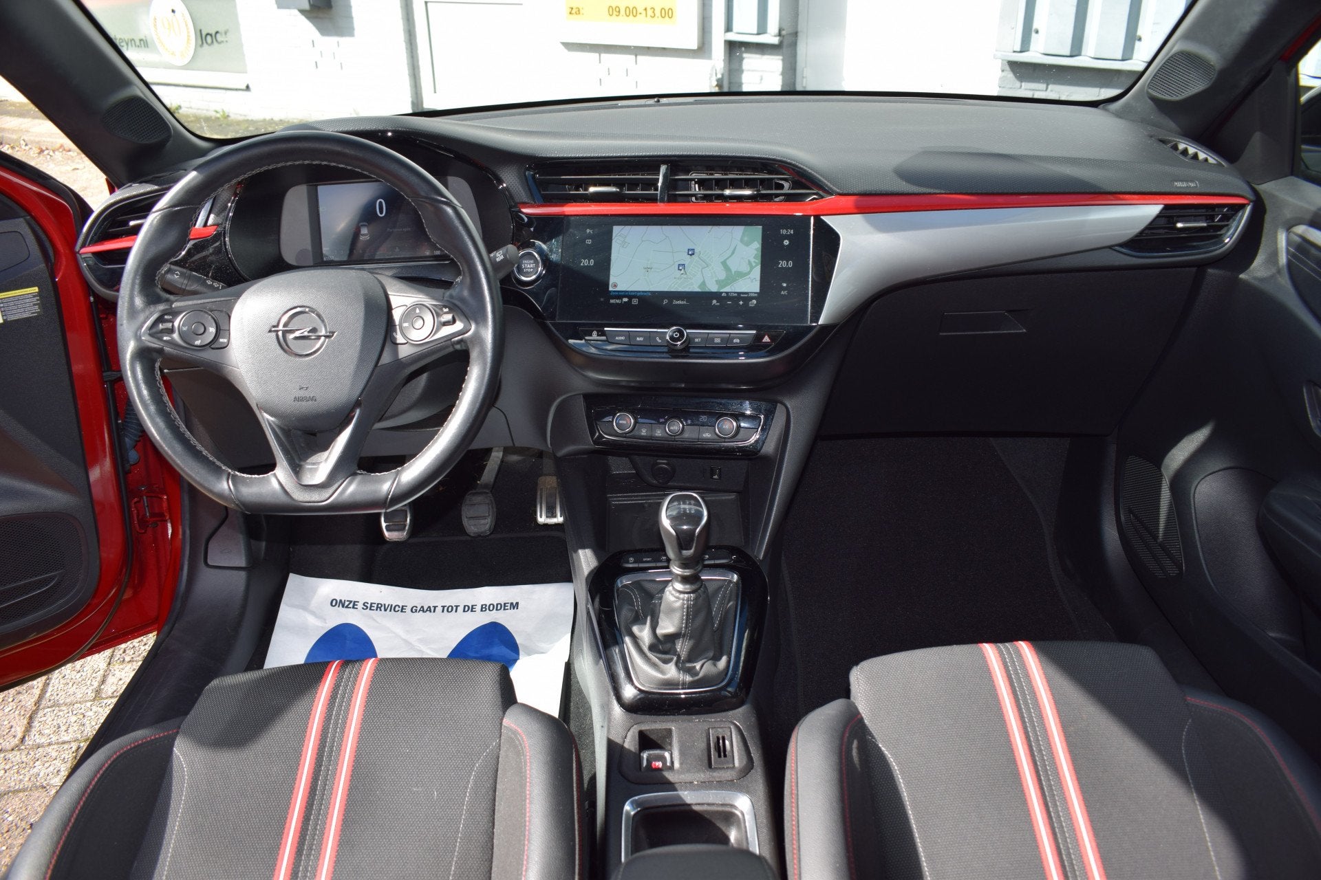 Opel Corsa 1.2 TURBO GS Line (bj 2021), Auto's, Voorwielaandrijving, 12 maanden, 101 pk, Gebruikt