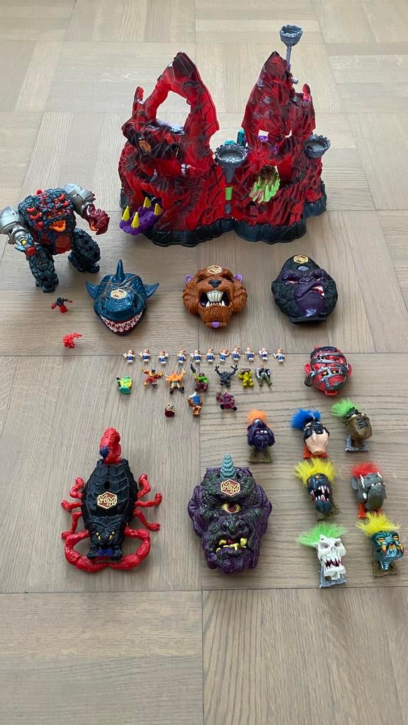 Mighty Max vintage 1990 verzameling in zeer goede staat, Verzamelen, Poppetjes en Figuurtjes, Zo goed als nieuw, Ophalen of Verzenden