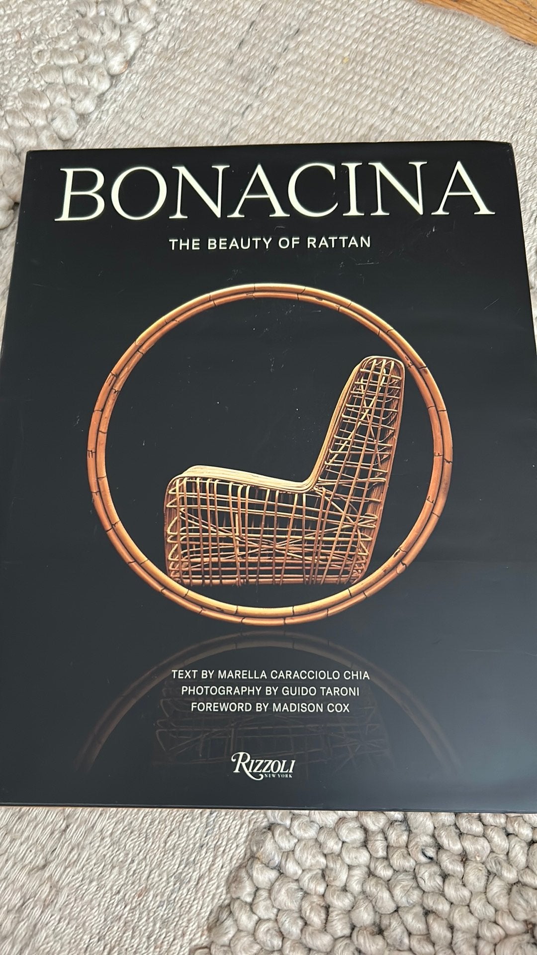 Bonacina the beauty of rattan Rizzoli, Ophalen of Verzenden, Zo goed als nieuw, Fotografen