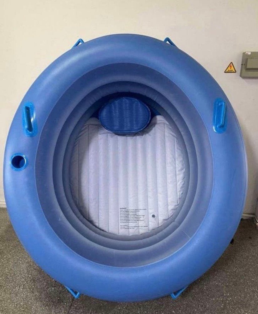 TE HUUR: Birth Pool in a box bevalbaden + bevalpakket, Kinderen en Baby's, Badjes en Verzorging, Overige typen, Zo goed als nieuw
