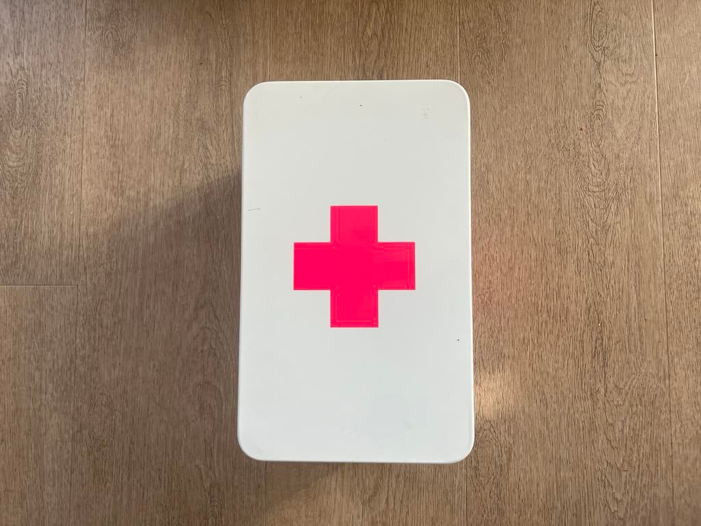 Hema medicijnenbox, Ophalen, Gebruikt