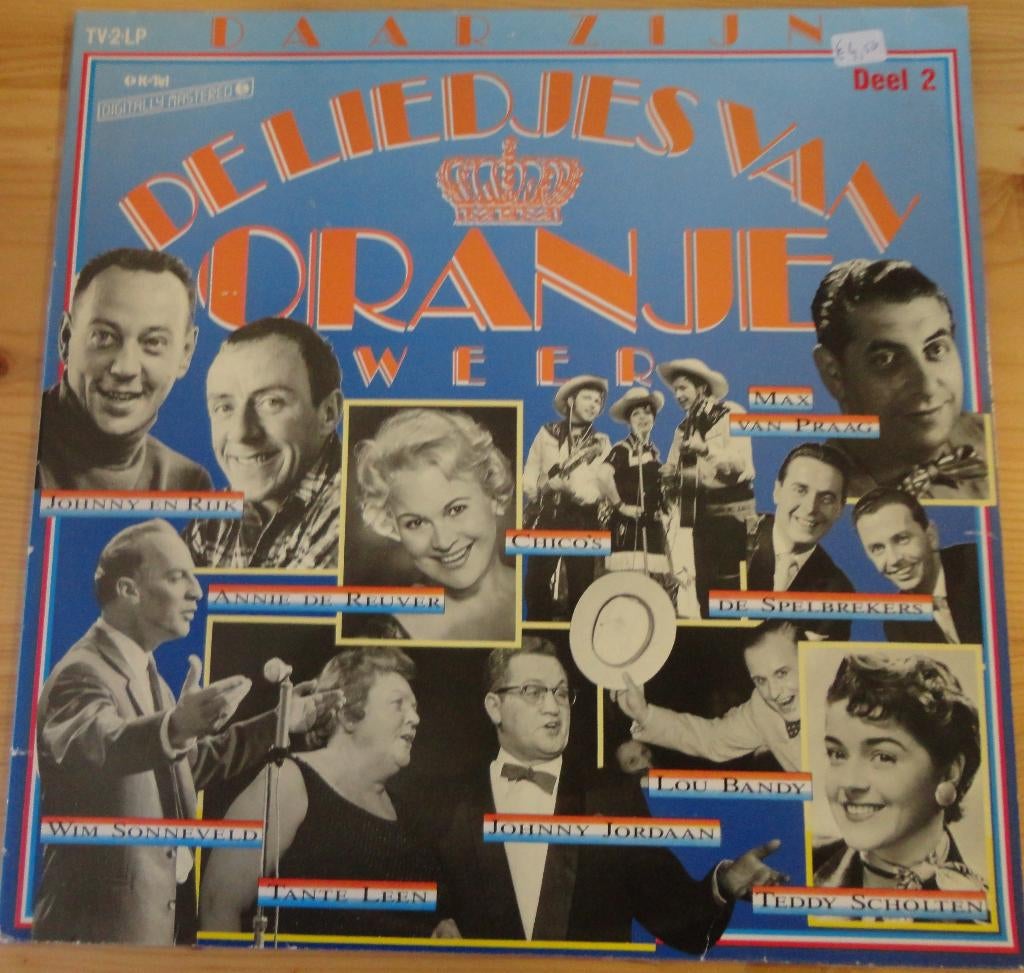 De Liedjes van Oranje weer ( 2 )(LP, Ophalen of Verzenden, Gebruikt, 12 inch, Levenslied of Smartlap