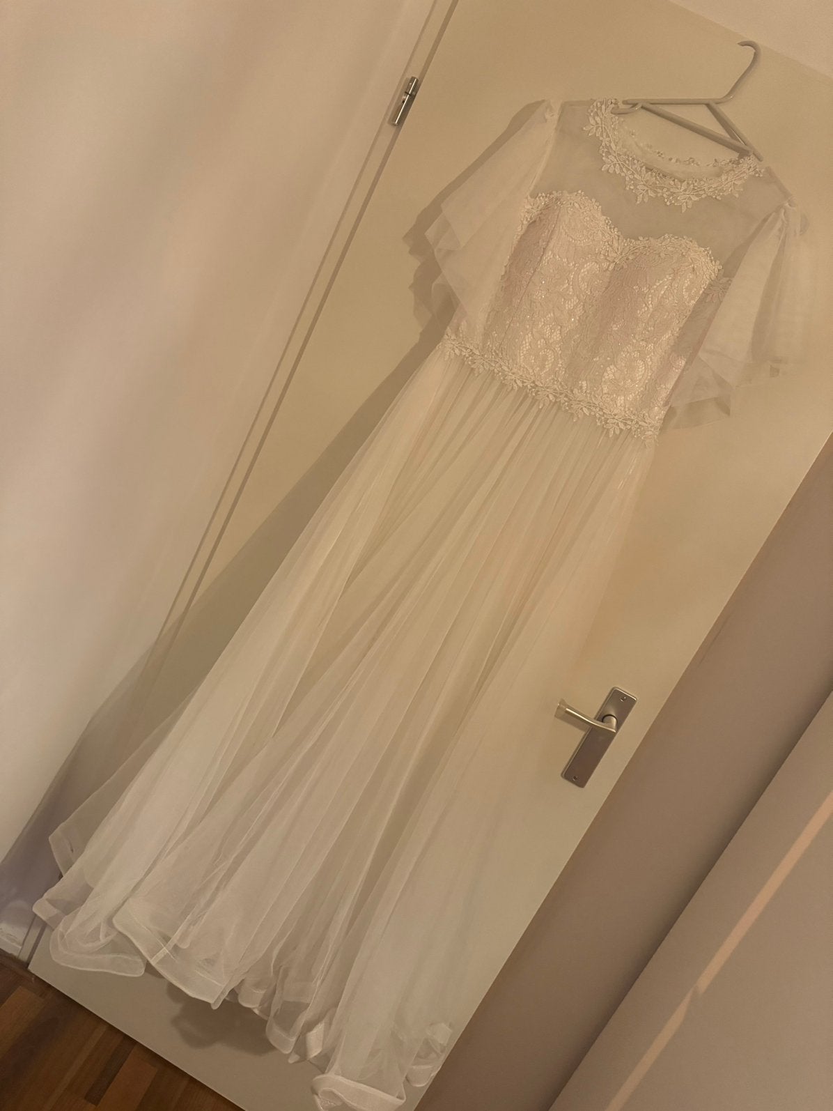 Trouwjurk/ civil wedding, Ophalen of Verzenden, Zo goed als nieuw, Binnendeur, 200 tot 215 cm