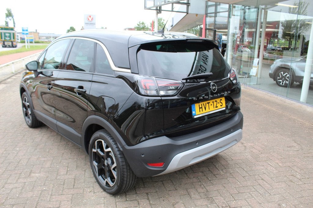 Opel Crossland 1.2 110 pk Turbo Elegance , Mooie hoge zit Cl, Auto's, Opel, 12 maanden, Gebruikt, Zwart, 1199 cc