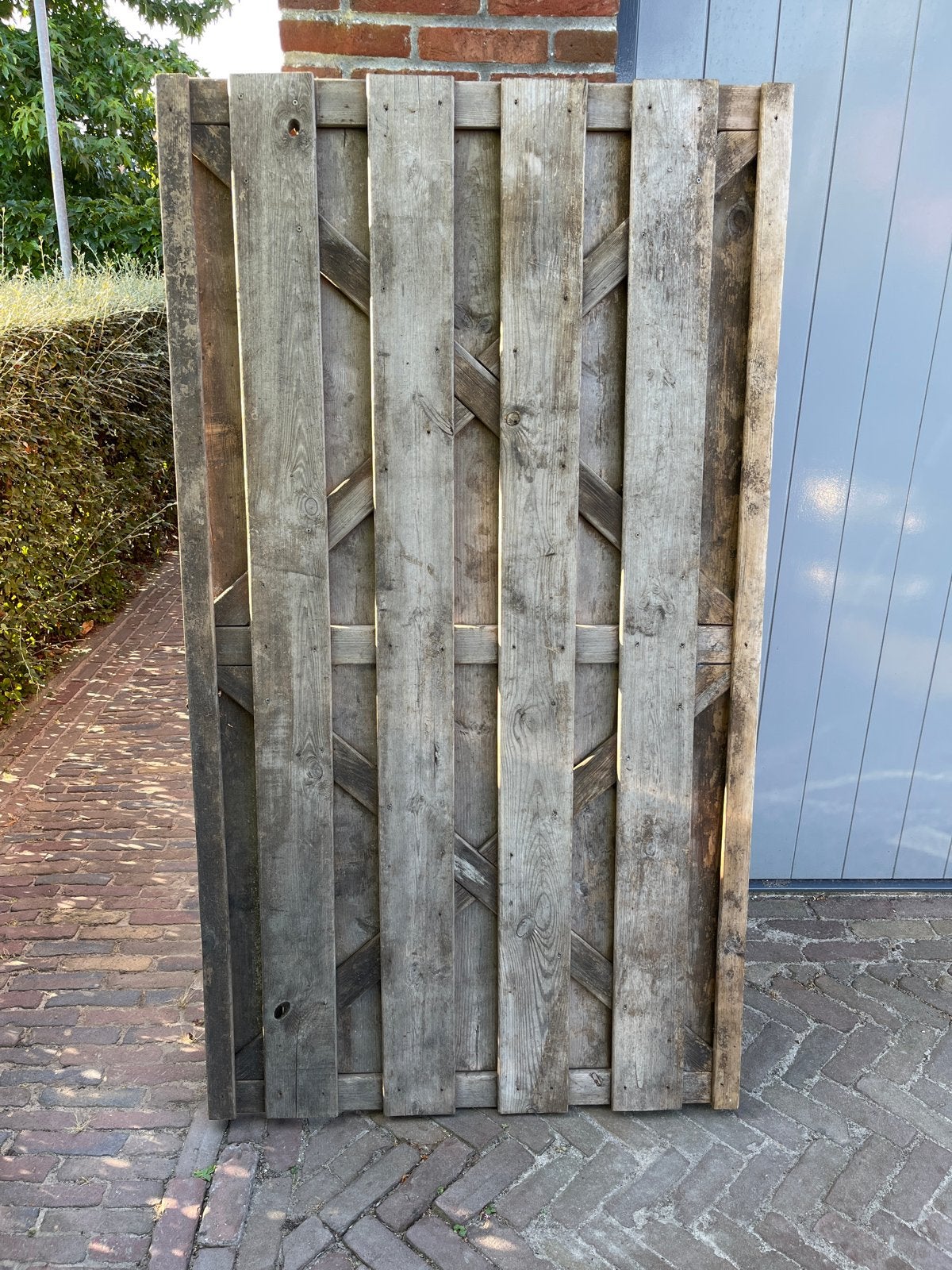Houten schuttingdeel 180x100 cm, Ophalen, Gebruikt, Minder dan 100 cm, 150 tot 200 cm
