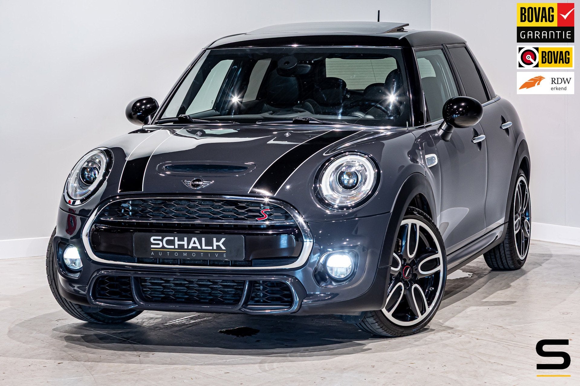 Mini 5-Deurs 2.0 Cooper S Chili|Pano|H&K|Leder|StoelV|1eig, Auto's, Gebruikt, Leder, Bedrijf, Automatische klimaatregeling