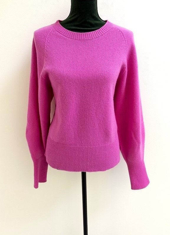 IN NIEUWSTAAT! Floor merino wol trui roze M, Maat 38/40 (M), Verzenden, Floor, Zo goed als nieuw