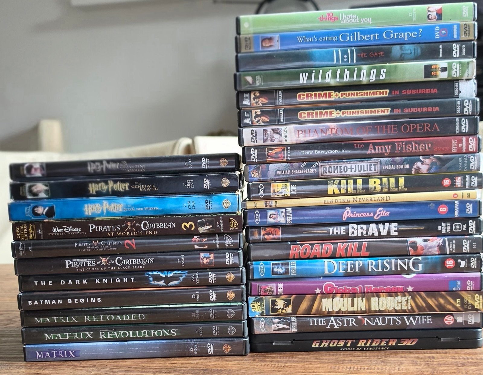 verschillende dvd's Ghostwriter 3D  Romeo Juliet Wild Things, Vanaf 12 jaar, Ophalen of Verzenden, Gebruikt
