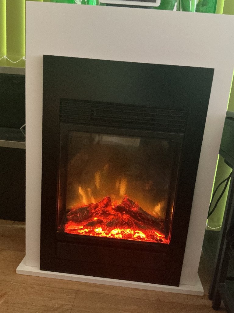 DIMPLEX BELLINI BLACK SFEERHAARD, Huis en Inrichting, Haarden, Zo goed als nieuw, Elektrische haard, Ophalen