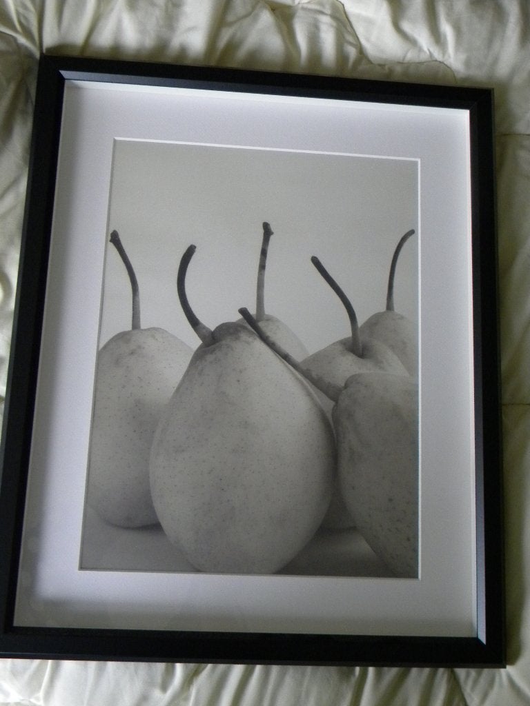 PRENT PEREN IN LIJST, Ophalen of Verzenden, Zo goed als nieuw, Minder dan 50 cm, Print