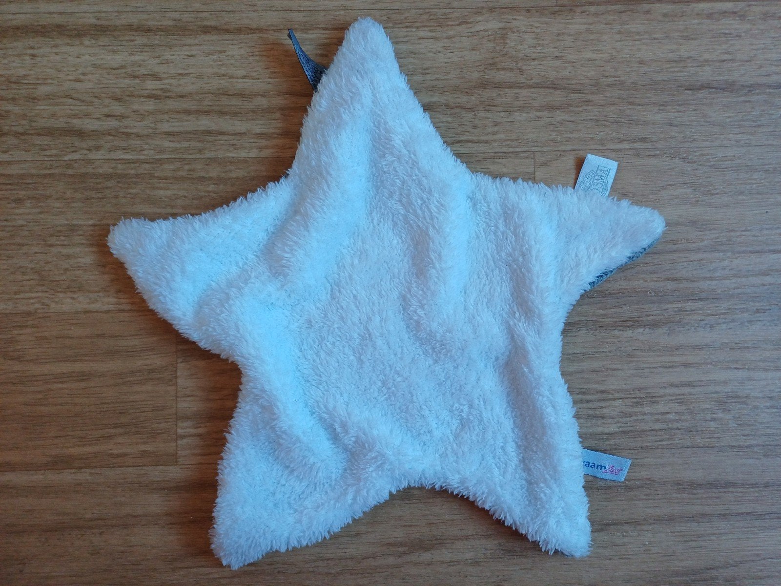 baby 's only kraam zus ster wit grijs doekje knuffeldoekje, Ophalen of Verzenden, Zo goed als nieuw