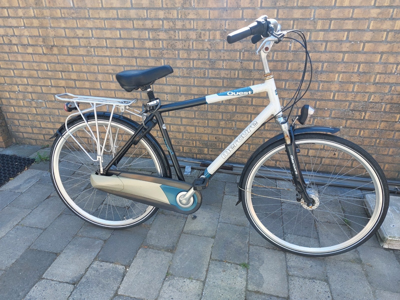Mooie herenfiets van het merk Mercure Quest, Fietsen en Brommers, Fietsen | Dames | Damesfietsen, Velgrem, Versnellingen, Ophalen