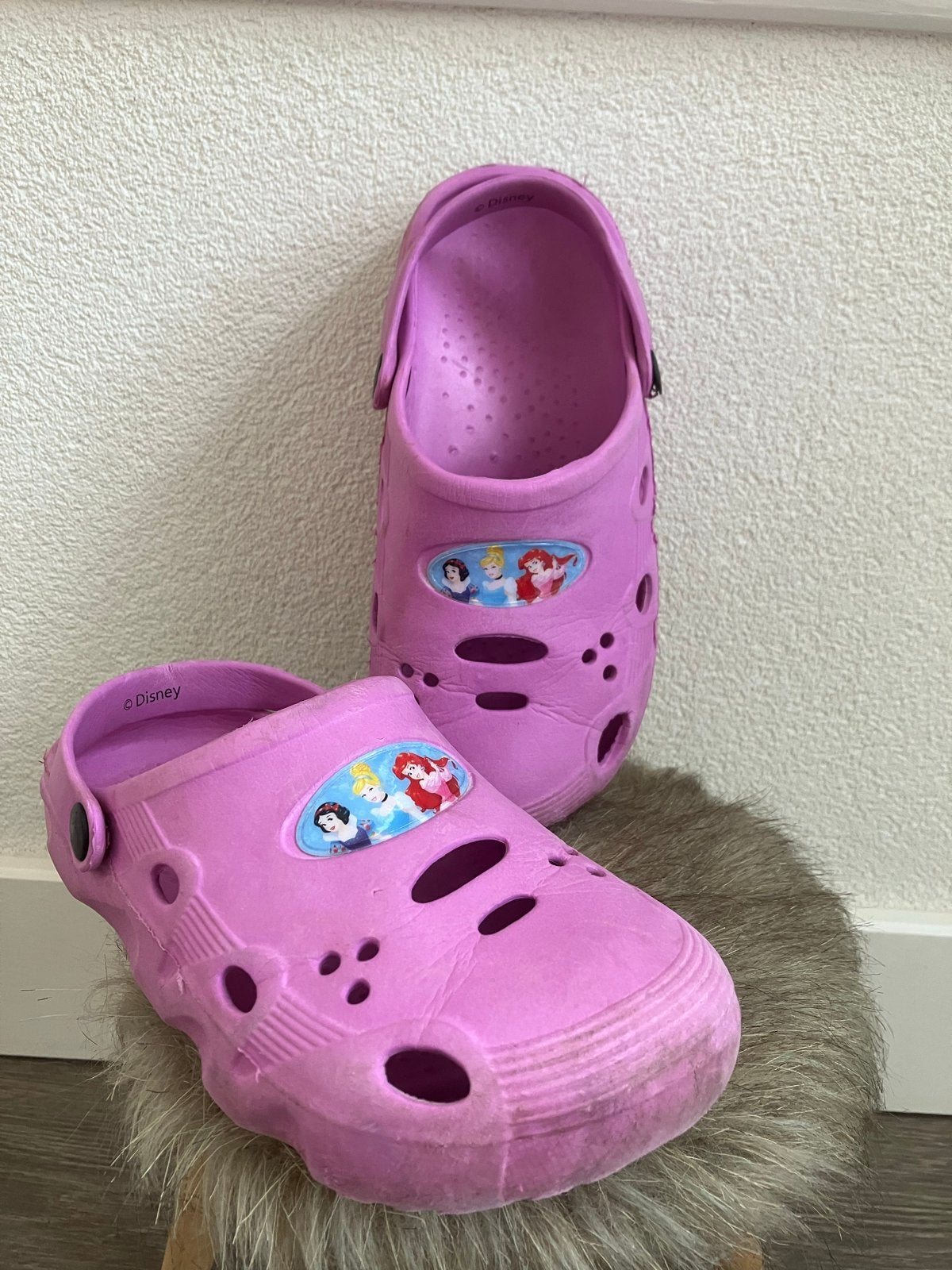 Roze Disney Prinsessen Clogs 30 31, Kinderen en Baby's, Gebruikt, Meisje, Schoenen, Ophalen of Verzenden