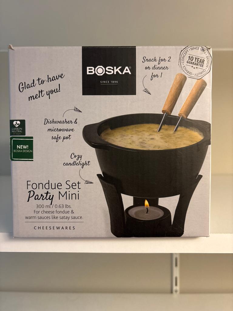 Boska Fondue Set Party Mini - Nieuw in doos, Ophalen, Nieuw, Waxinelicht, Fondueset