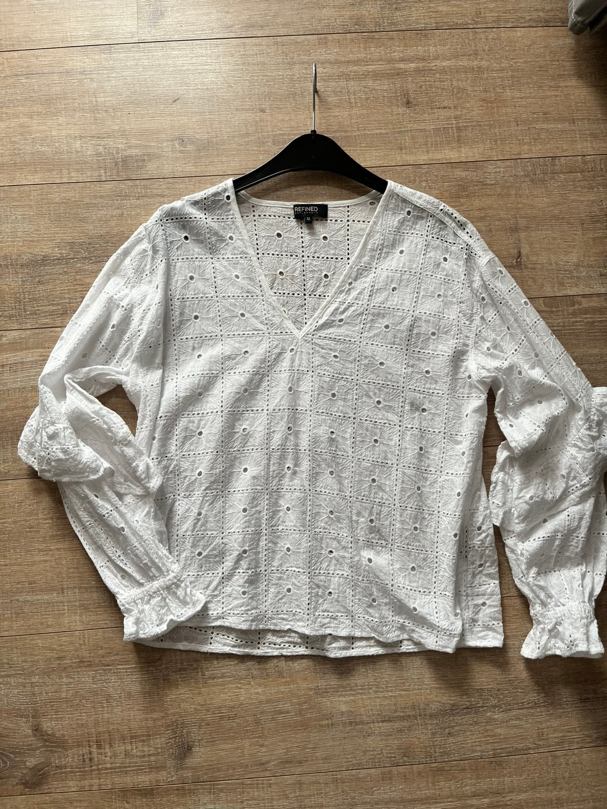 Nieuw Refined Departement M blouse tuniek Wit katoen Ibiza, Kleding | Dames, Blouses en Tunieken, Ophalen of Verzenden, Nieuw