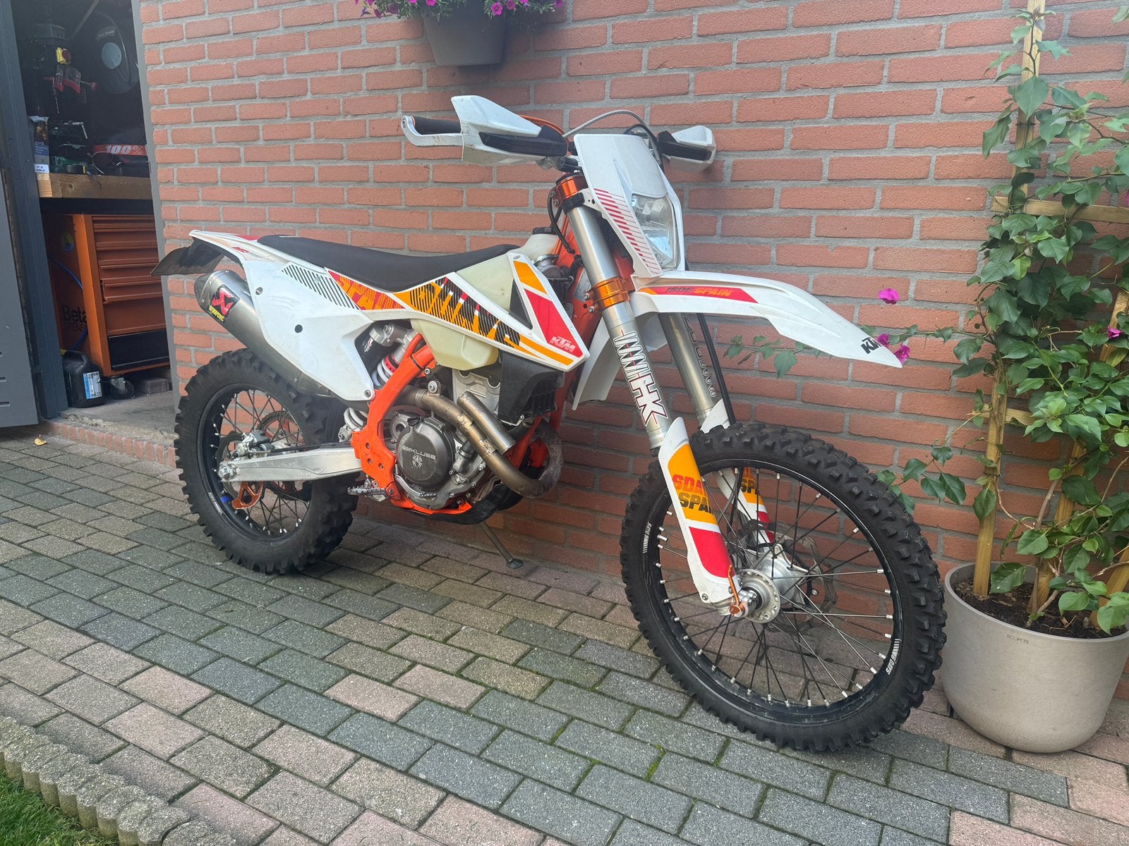 Ktm 350 exc-f sixdays 2017, Ophalen, Zo goed als nieuw, Overige merken