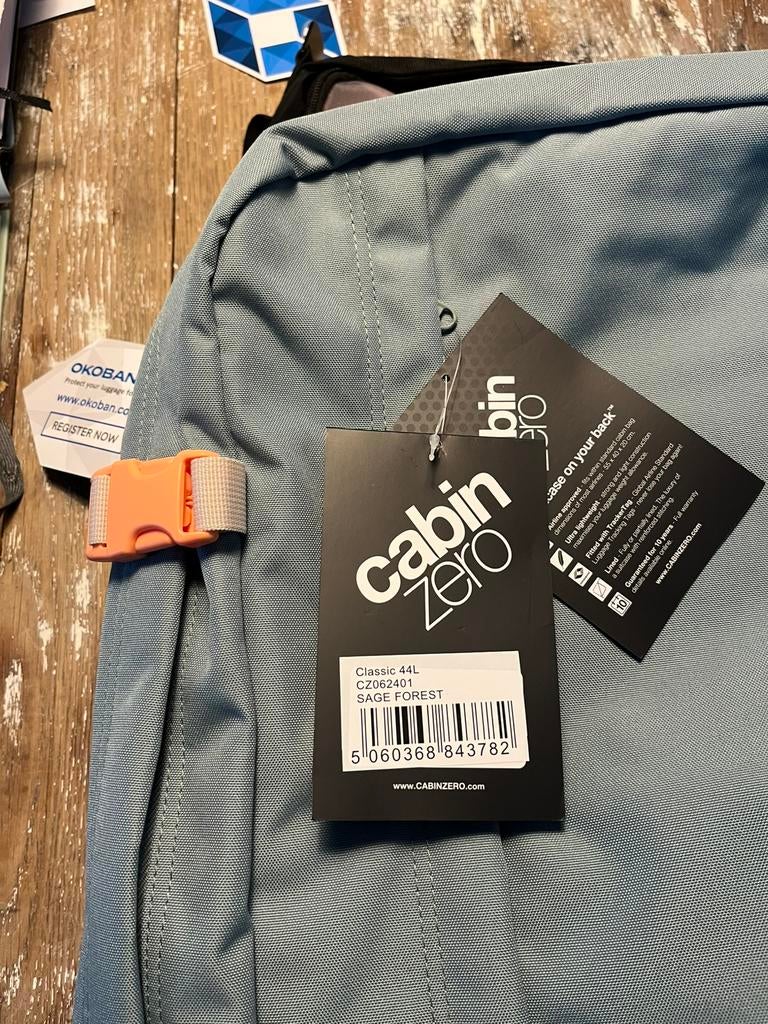 Cabinzero backpack 44 ltr NIEUW! Met extra’s!, Ophalen of Verzenden, Nieuw, 40 cm of meer, Overige merken