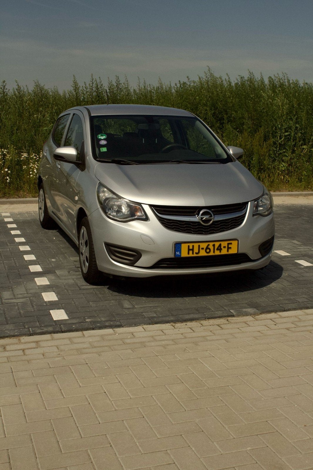 Opel Karl 1.0 Ecoflex 55KW 2015 Grijs, Voorwielaandrijving, 839 kg, 74 pk, Zwart
