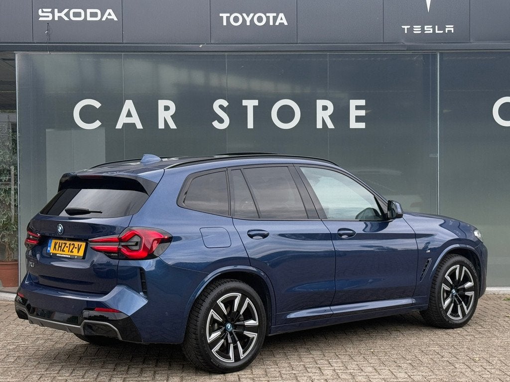 BMW IX3 High Executive 80 kWh 99% SOH M-Sport LCI PANO|LEDER, Auto's, Achterwielaandrijving, Gebruikt, 750 kg, 80 kWh